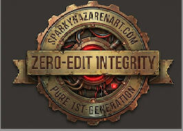 zero-edit artwork, first-generation, never edited, never retouched, kept as generated originally